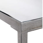 Hayley Console Table- Silver, 60"W x 31"H x 10"D