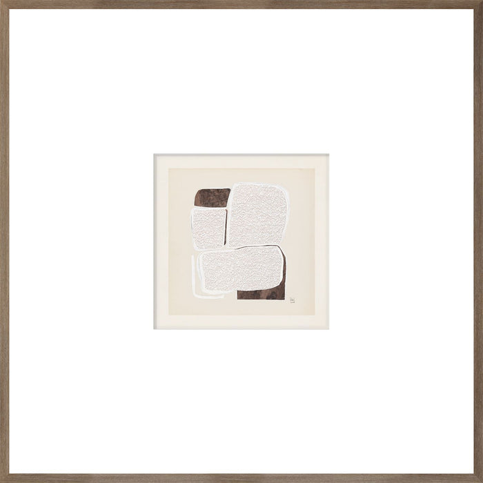 Bouclé Abstracts III, 33" x 33"