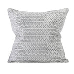 Nagari Chalk Linen Cushion, 20" x 20"