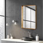 Crofton Gold Large Mirror, 30"W X 3"D X 40"H