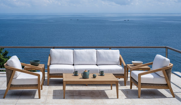 Spencer DS Sofa-Teak/Willow