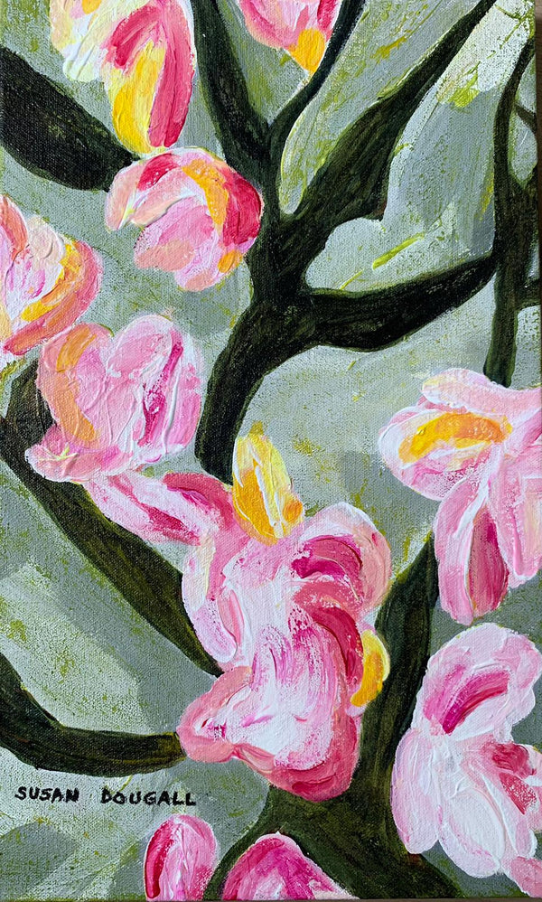 Flower 3, 10.5"L x 17.5"W