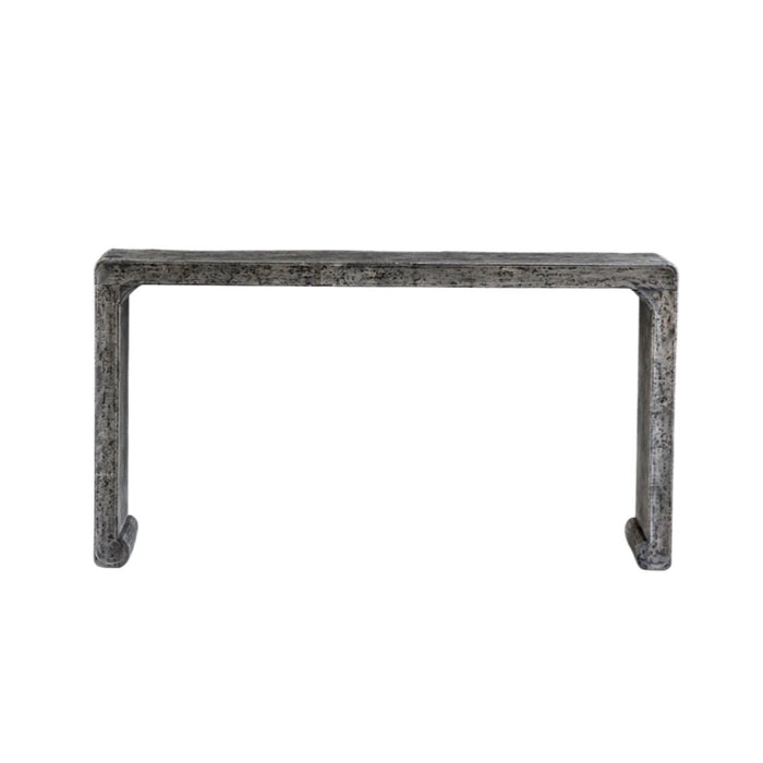 Reclaimed Elm Console- Light Elm, 63"L x 16"W x 34"H