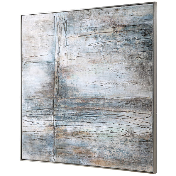 Open Seas Hand Painted Canvas, 51"