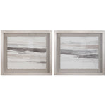 Neutral Landscape Framed Prints, Set of 2