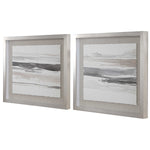 Neutral Landscape Framed Prints, Set of 2