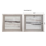Neutral Landscape Framed Prints, Set of 2