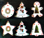 Holiday Trio-Magnet Frame Ornaments