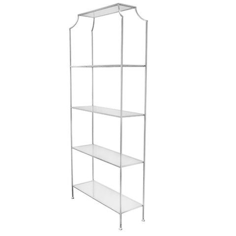 Chloe Etagere, Silver