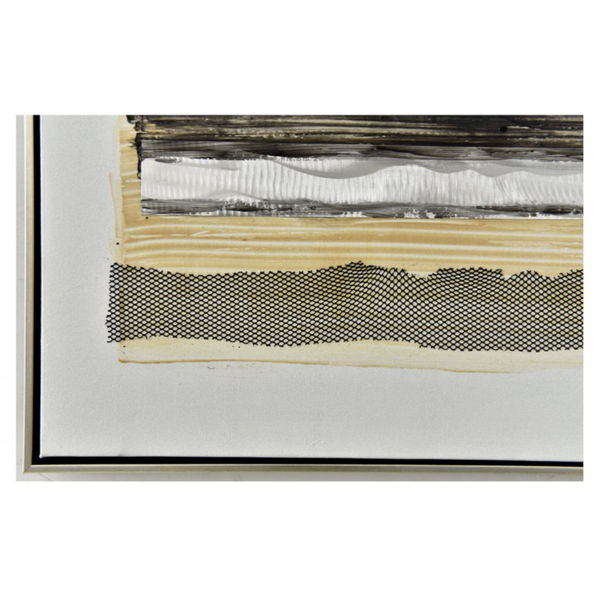 Abstract Layers II, 39.5"W x 1"D x 39.5"H
