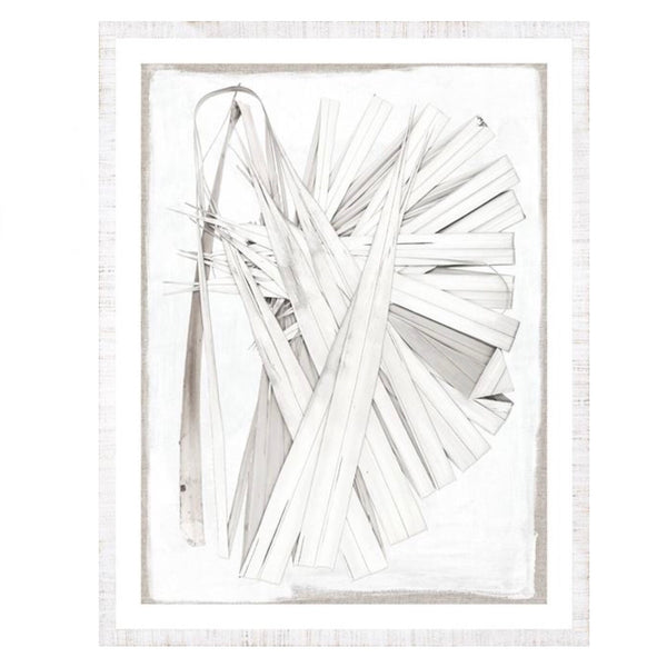Palm Pressings I - Oyster, 29" x 37"