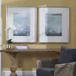 Coastal Patina Framed Prints 2 Styles, 31"W X 36"H