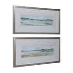 Panoramic Seascape Frames Prints, 2 Styles, 46"W X 22"H