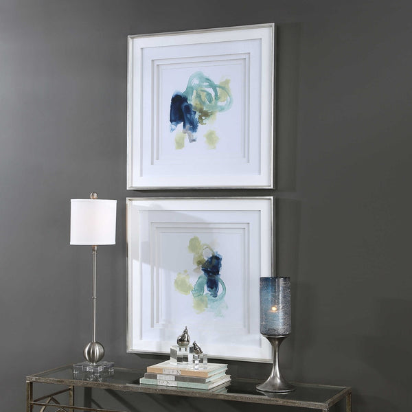 Integral Motion Framed Prints, 2 Styles, 32"W X 32"H