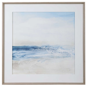 Surf And Sand Framed Print, 51"W x 51"H