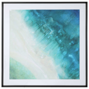 Bird's-Eye View Framed Print, 58"W x 58"H