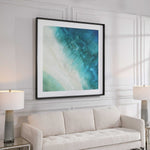 Bird's-Eye View Framed Print, 58"W x 58"H