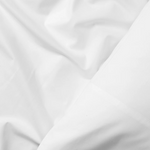 Organic Cotton Hemmed Pillowcase Set, White/Standard