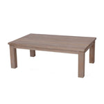 Tuscany Rectangle Coffee Table-Gray, 42"W x 32"D x 18"H