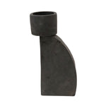 Handmade Terra-cotta Planter/Tealight Holder, Black