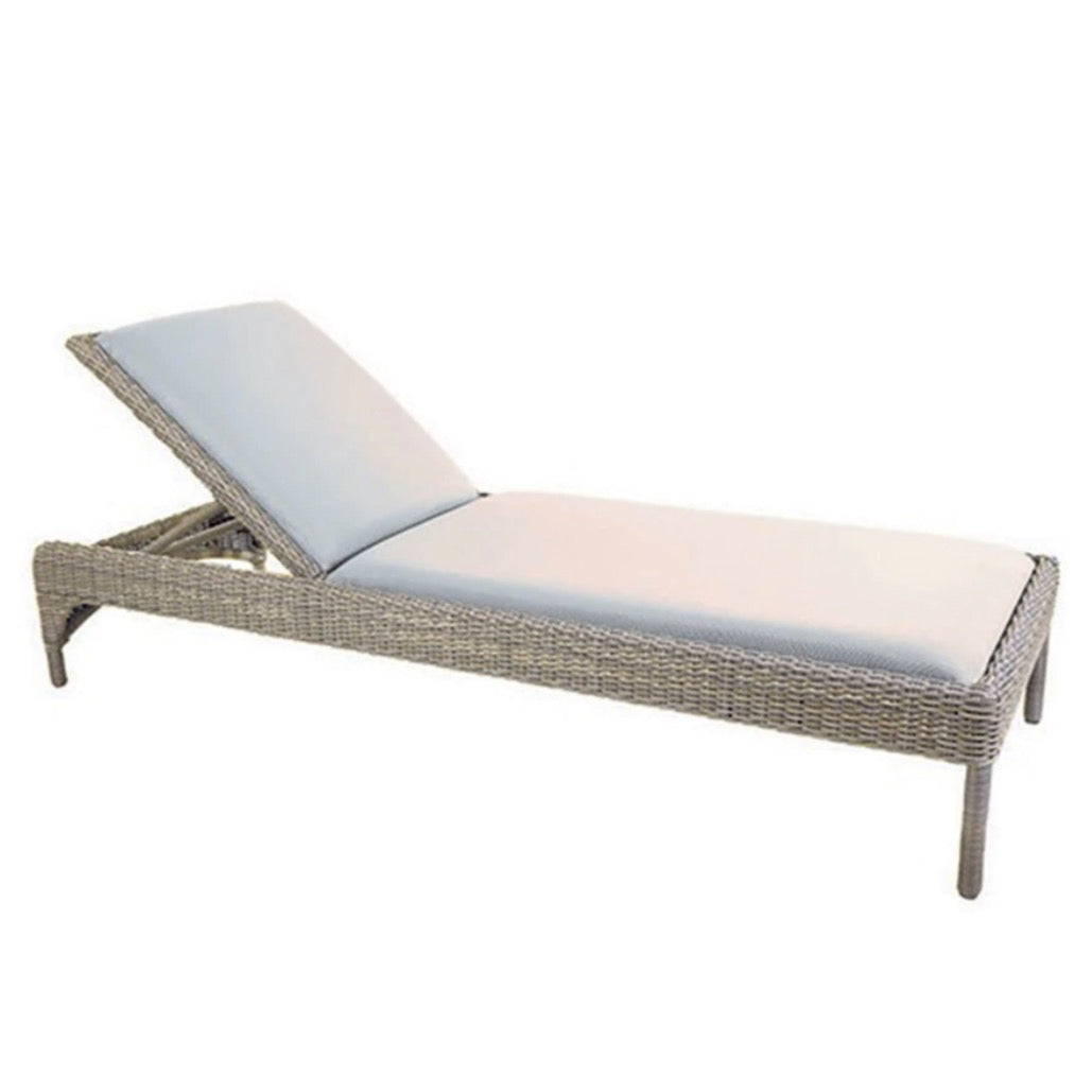 Milano Chaise- Driftwood/ Taupe