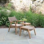 Spencer Club Chair-Teak/Willow