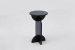 Crescent End Table, Ebony