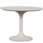 Tuli Indoor/Outdoor Cafe Table, Light Grey