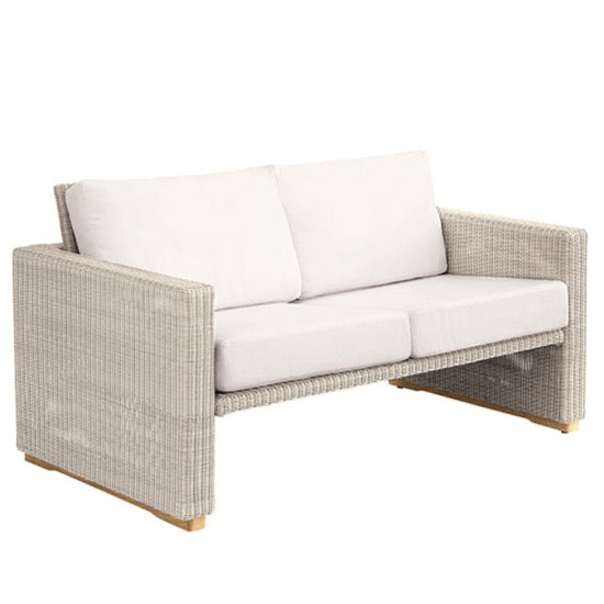 Westport Settee, Sea Salt/Canvas