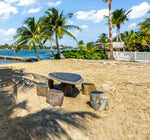 Stone Table and Stools