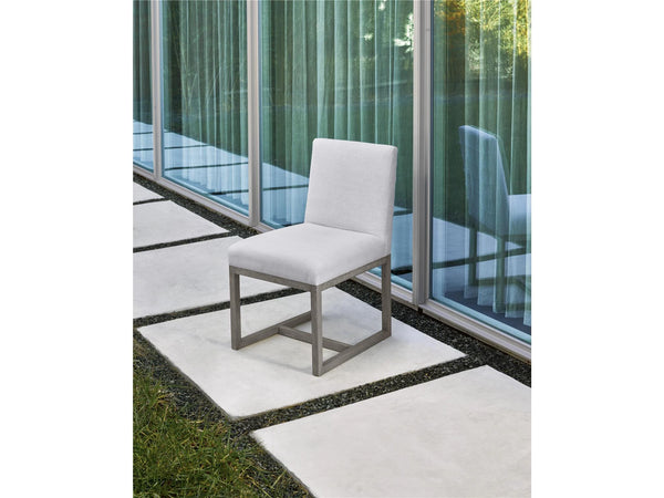 Carter Side Chair, Washed Belgian Linen