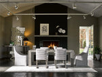 Carter Side Chair, Washed Belgian Linen