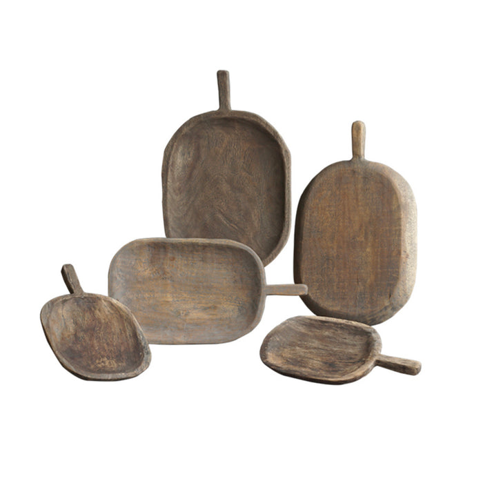 Bonita Reclaimed Wood Tray, 2 Sizes