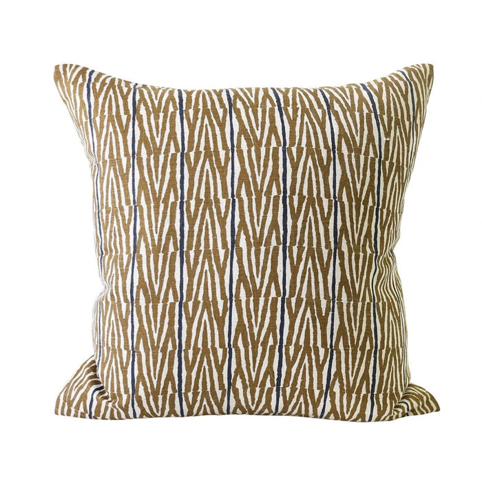 Fuji Tobacco Linen Cushion