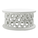 Dagen Outdoor Coffee Table, 35"D X 18"H