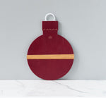Merlot Mod Ornament Charcuterie Board, Small