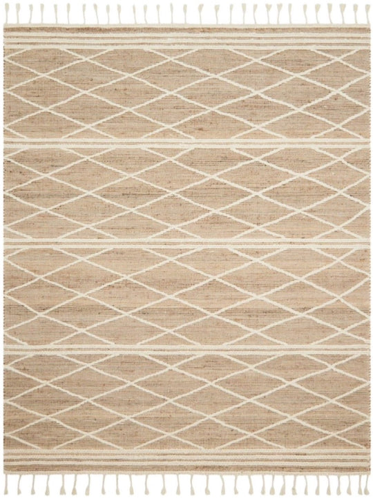 Cora-01, Blush / White, Magnolia Home by Joanna Gaines × Loloi