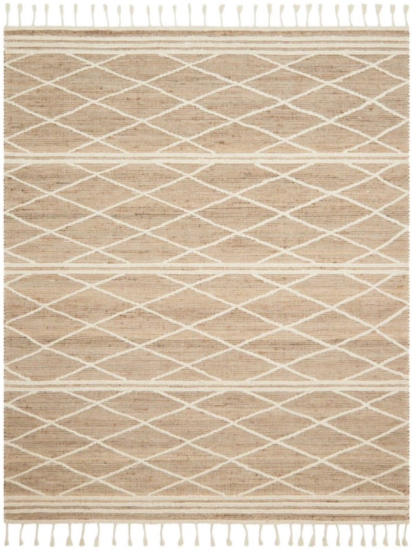 Cora-01, Blush / White, Magnolia Home by Joanna Gaines × Loloi