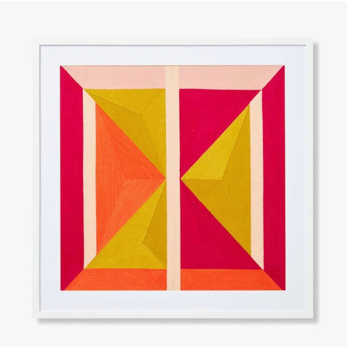 Square Dance, 28" x 28"