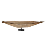 Londolozi Canoe with Metal Stand, 62"-64"L x 9"W x 8"H