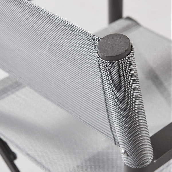 Pacific Dining Chair, Aluminum Asteroid