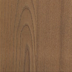 Modern Ming Leather Lounge Chair, Ginger/Chia