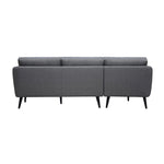 Carson Sectional Grey, Left