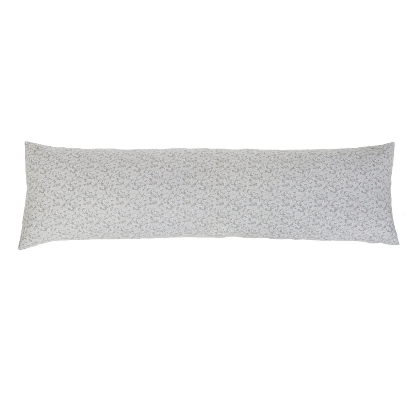June Body Pillow, Ocean/Grey