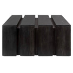 Carson Coffee Table-Dark Ebony, 40"W -54"D -18"H