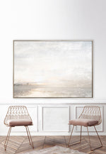 Aurora on the Lake II - Framed Canvas, 71"W x 51"H