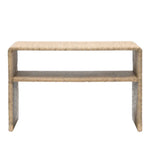 Lynette Console Table-Natural, 48"L x 12"W x 31"H