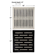 Domino Effect Wall Decor, Set of 2