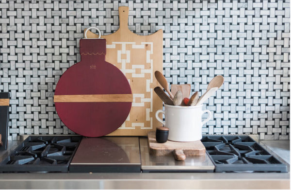 Merlot Mod Ornament Charcuterie Board, Small
