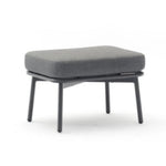 Yarrow Chair and Ottoman, Gray